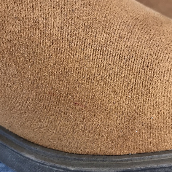 SO Oldfashion Cognac Western Stitch Fringe Zip Boots 2” Heels WMS 9.5M🌟NWT🌟 - Picture 14 of 16